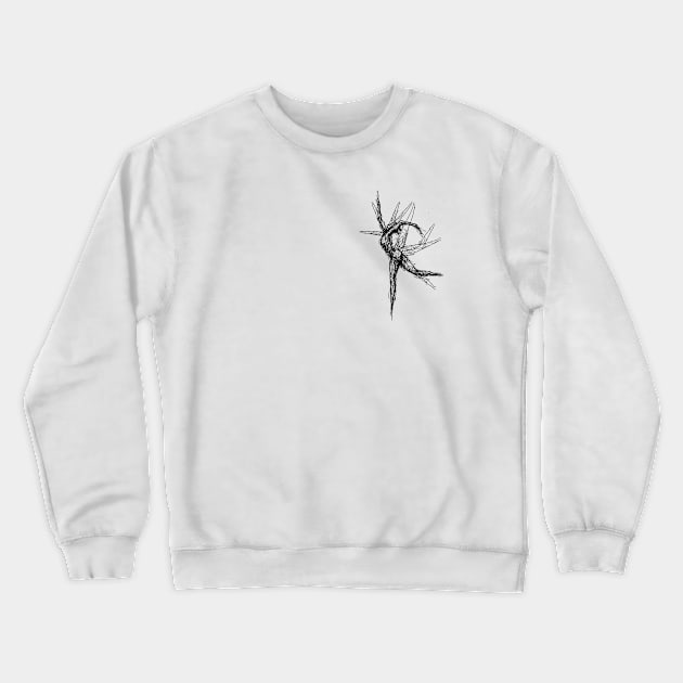 The Dancer Crewneck Sweatshirt by Ysketch